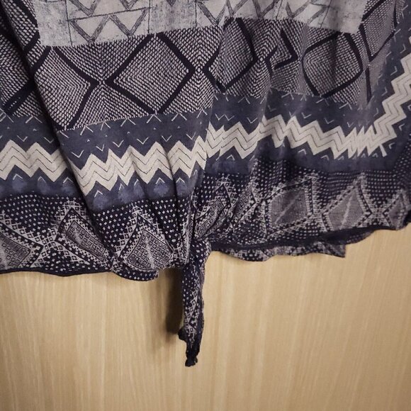 Lucky Brand Blue Knit Sleeveless Top Small - Picture 4 of 7